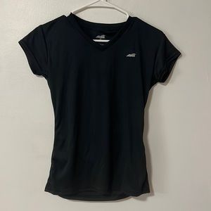 Black athletic tee
